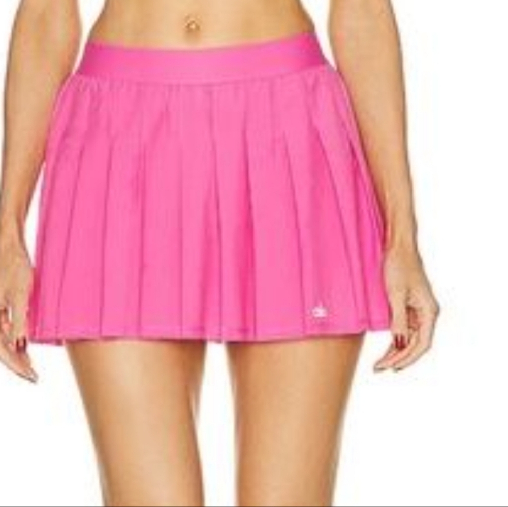 ALO Pink Varsity Tennis Skort